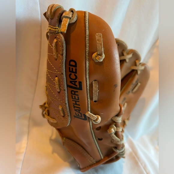 Franklin Leather Don Mattingly Vintage Baseball Glove. Super Grip Pocket. - Picture 5 of 7